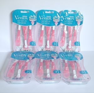 6 pieces Gillette VENUS sensitive